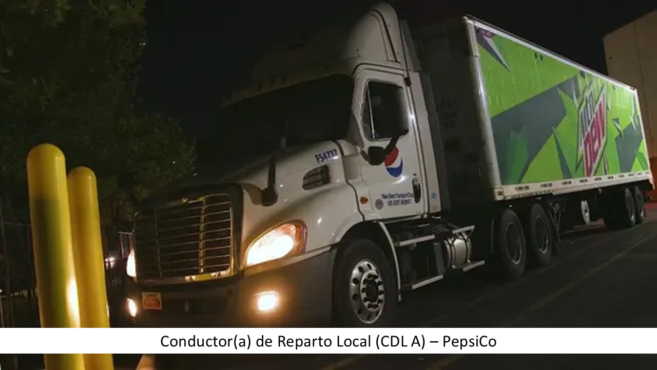 Conductor(a) de Reparto Local (CDL A) – PepsiCo